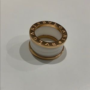 Blvgari 18k Rose Gold B. Zero1 Ring